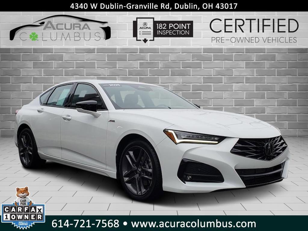 used 2025 Acura TLX car, priced at $43,755