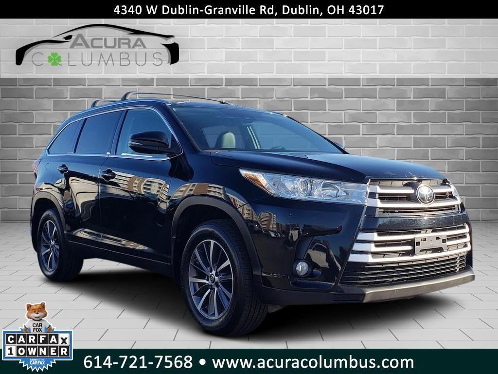 used 2019 Toyota Highlander car, priced at $18,377