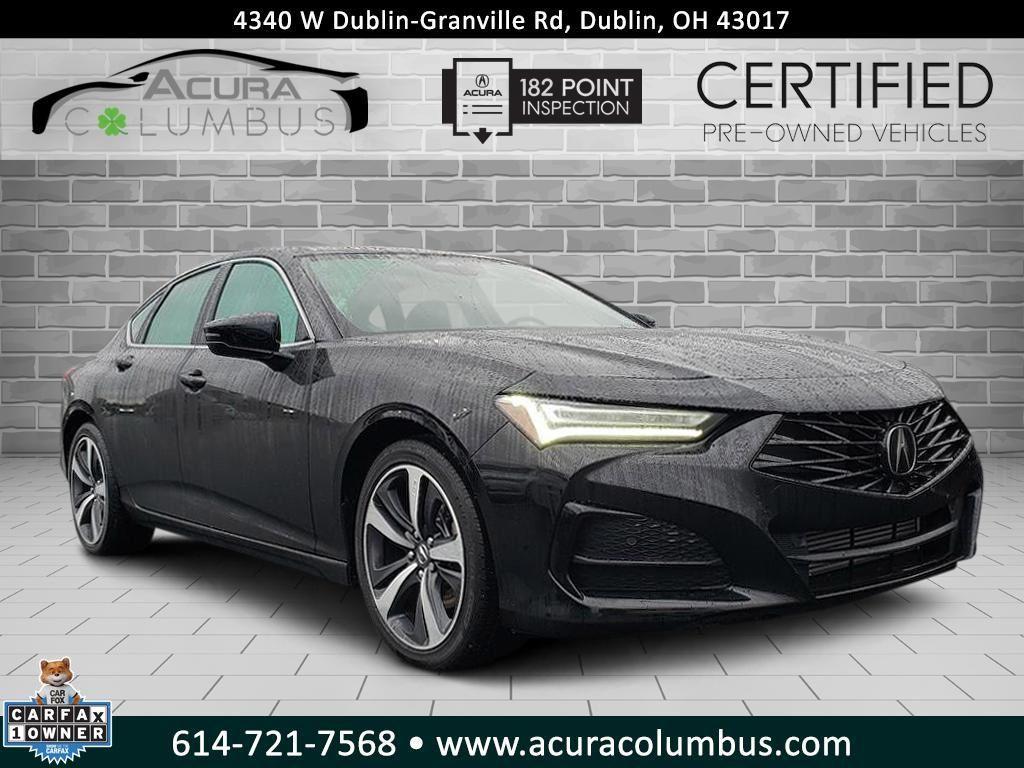 used 2025 Acura TLX car, priced at $38,818