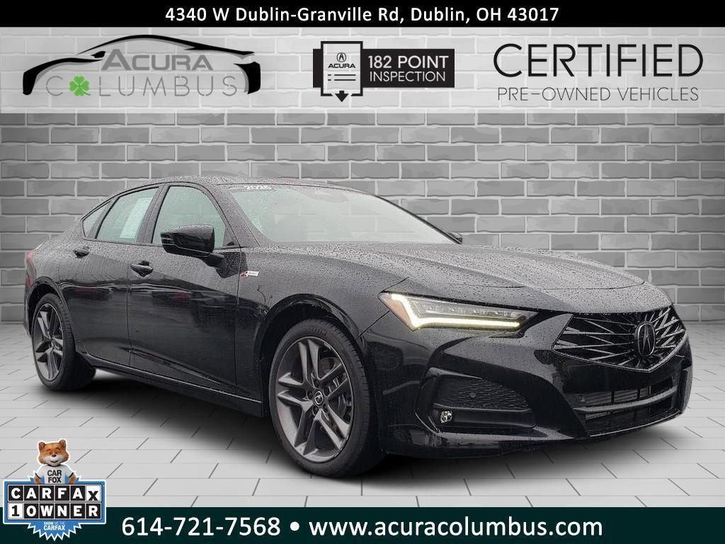 used 2025 Acura TLX car, priced at $44,091