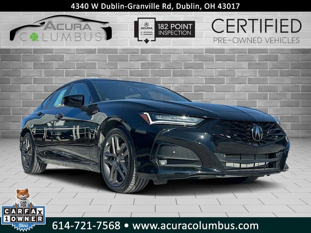 used 2025 Acura TLX car, priced at $44,729