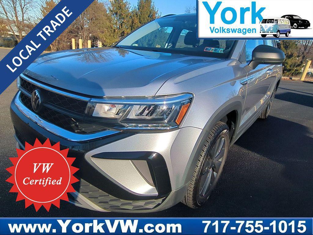 used 2023 Volkswagen Taos car, priced at $20,983