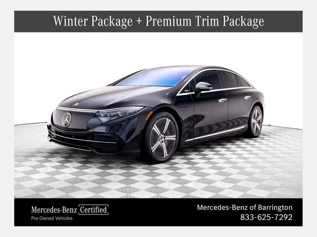 used 2023 Mercedes-Benz EQS 450 car, priced at $44,611