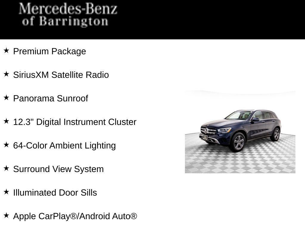 used 2021 Mercedes-Benz GLC 300 car, priced at $27,700