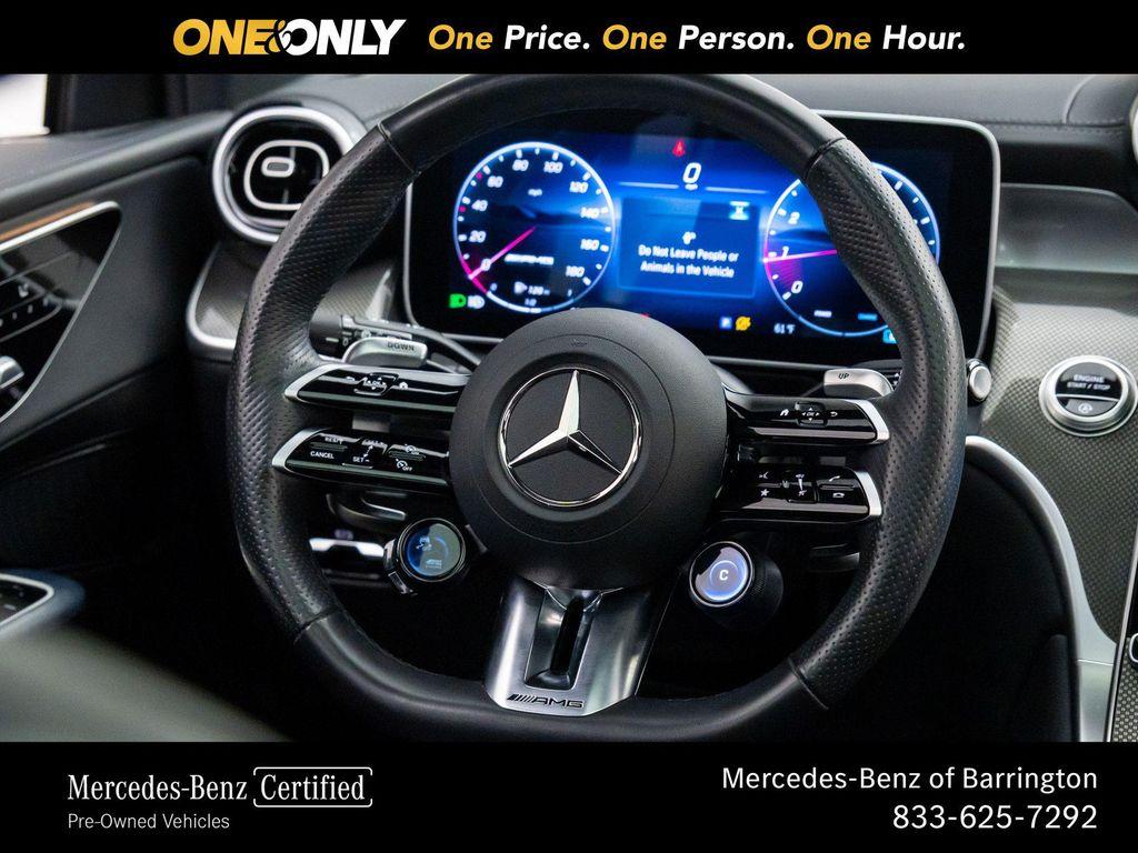 used 2025 Mercedes-Benz AMG GLC 43 car, priced at $60,999