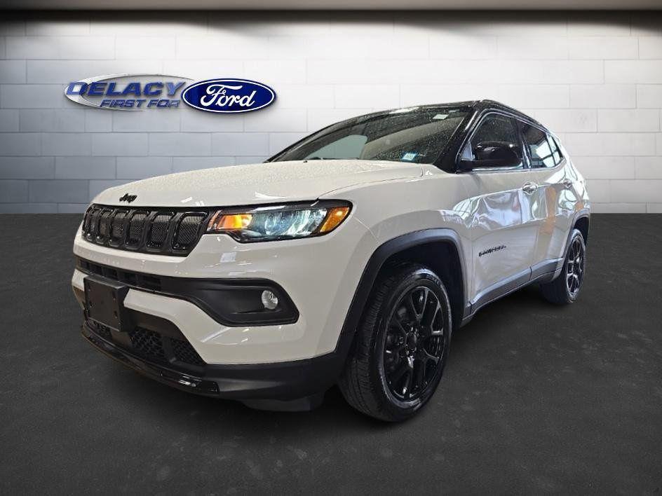 used 2022 Jeep Compass car, priced at $19,301