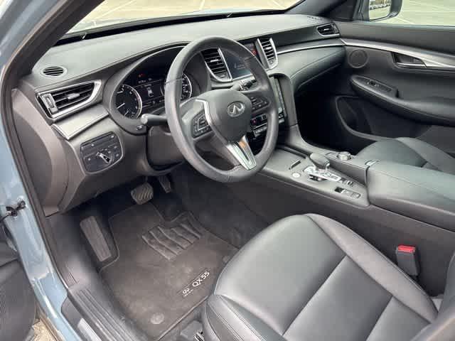 used 2022 INFINITI QX55 car, priced at $29,195