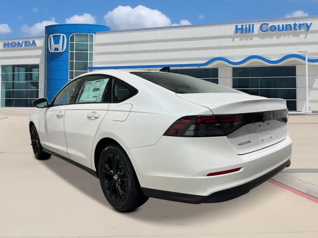 new 2025 Honda Accord car, priced at $30,555