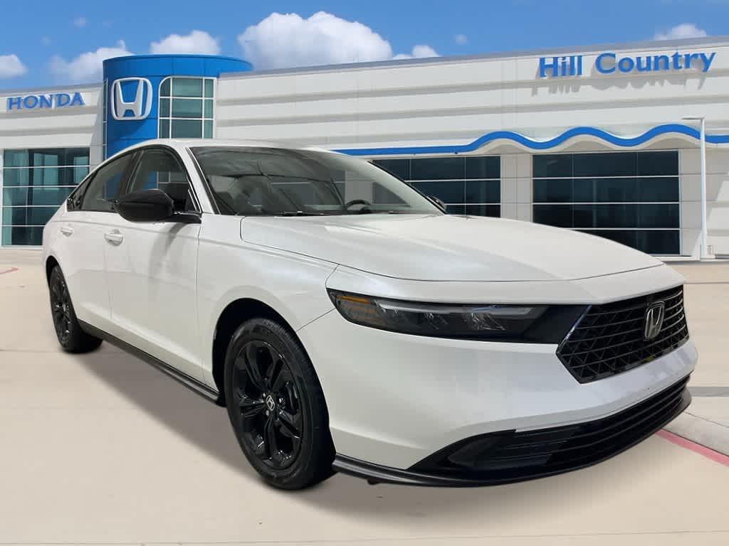 new 2025 Honda Accord car, priced at $30,555