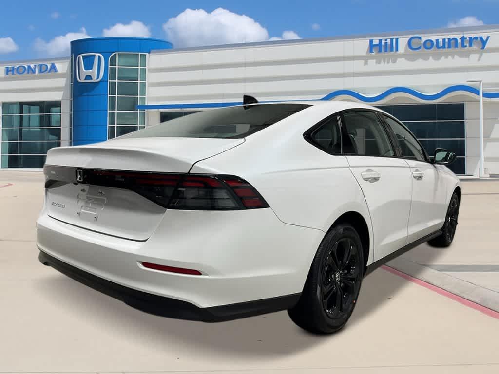 new 2025 Honda Accord car, priced at $30,555