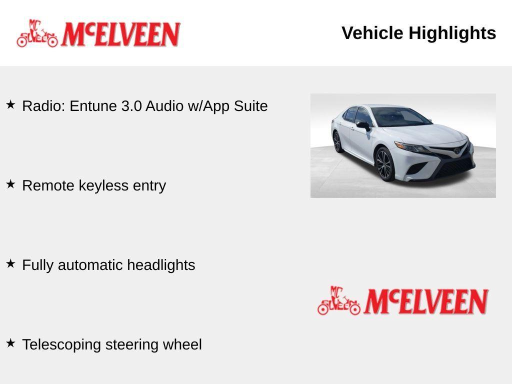 used 2019 Toyota Camry car, priced at $17,990