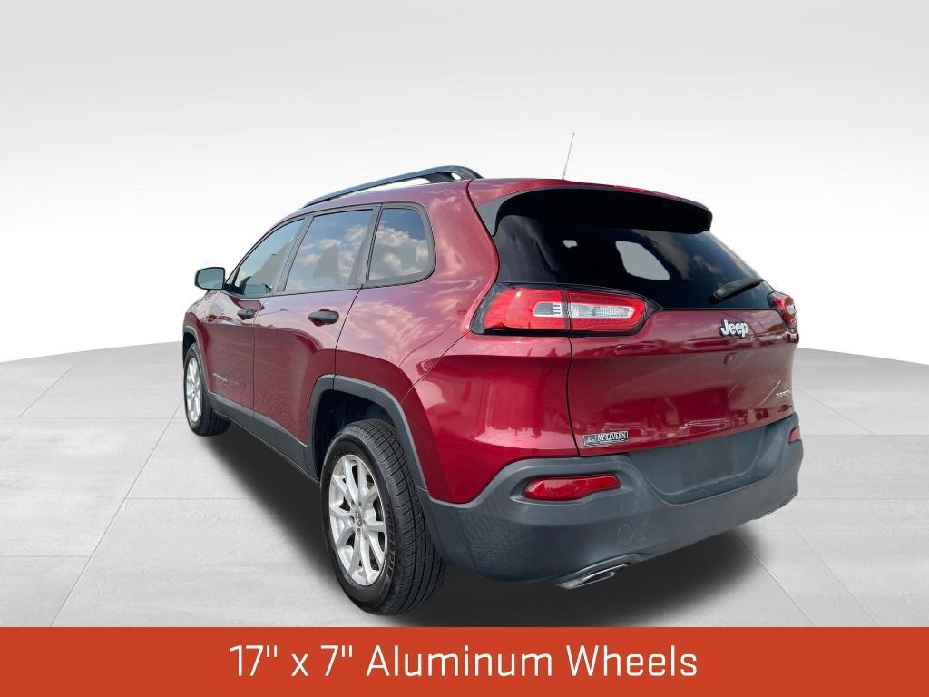 used 2017 Jeep Cherokee car, priced at $11,399