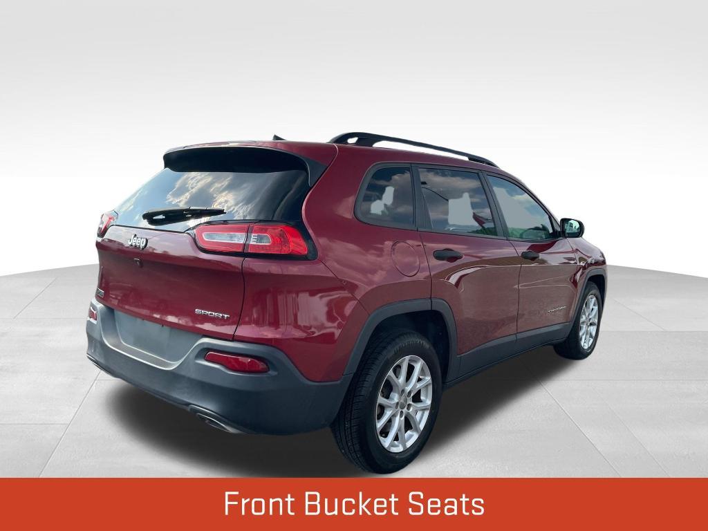 used 2017 Jeep Cherokee car, priced at $11,299