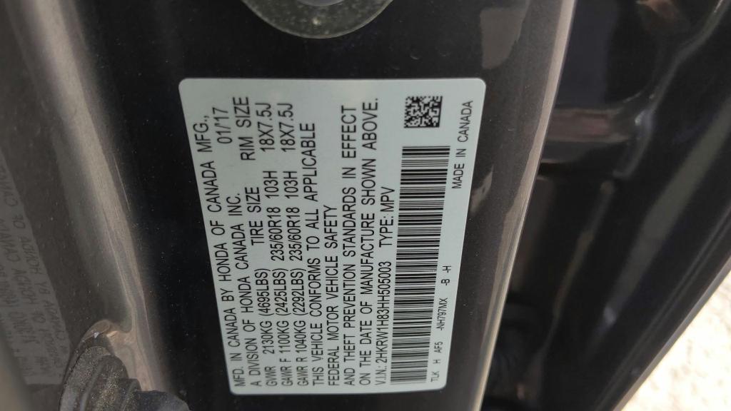 used 2017 Honda CR-V car, priced at $18,575