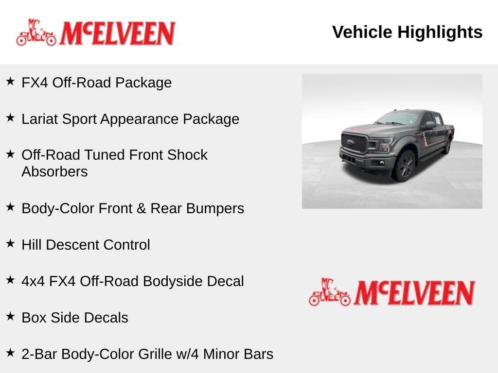 used 2018 Ford F-150 car, priced at $33,900