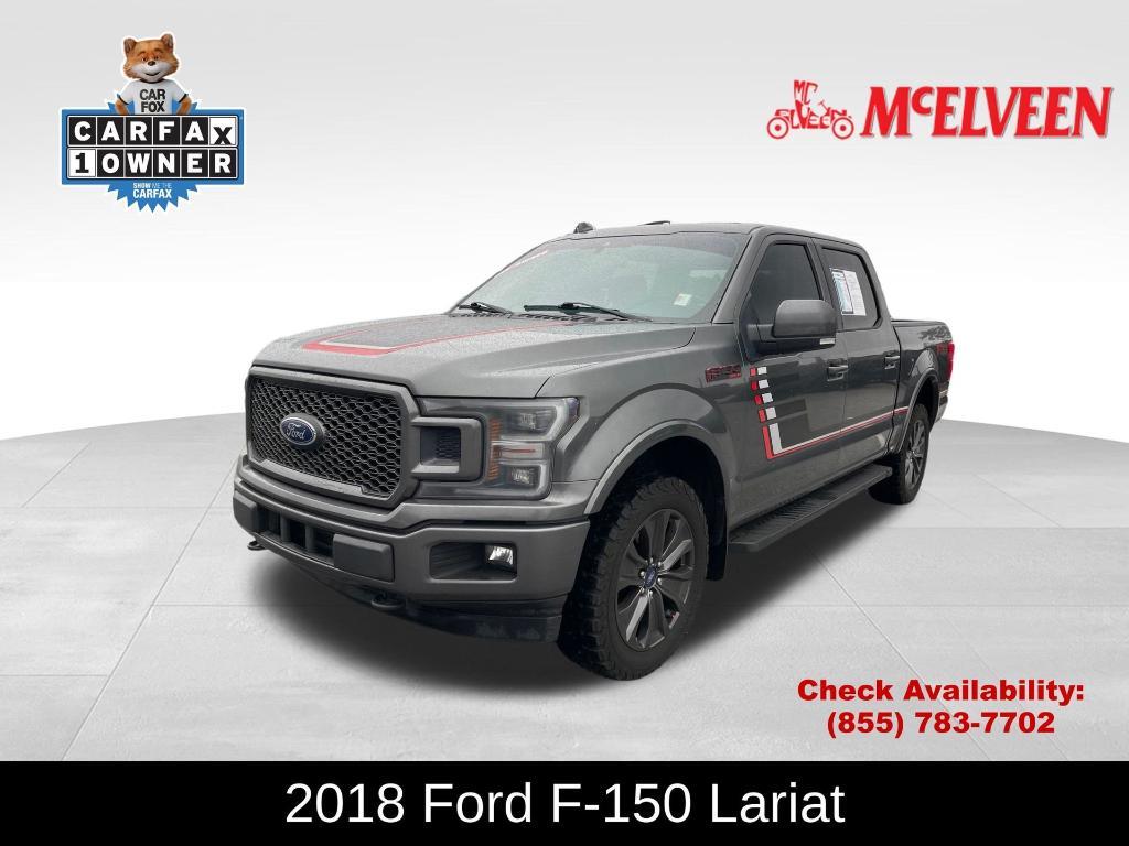 used 2018 Ford F-150 car, priced at $33,900