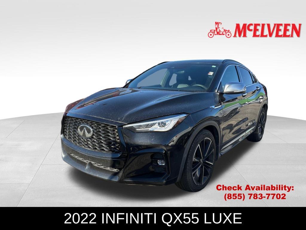used 2022 INFINITI QX55 car, priced at $25,890