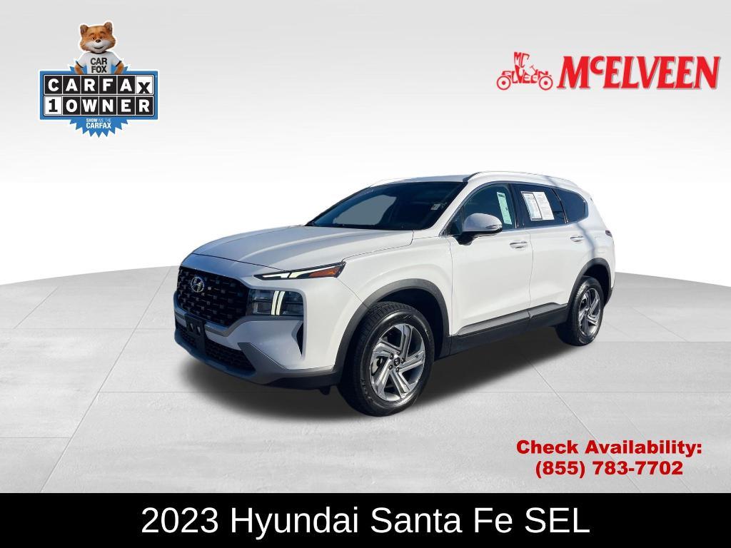 used 2023 Hyundai Santa Fe car, priced at $18,500