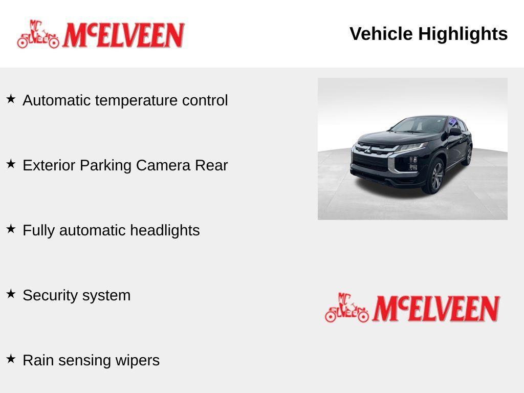 used 2023 Mitsubishi Outlander Sport car, priced at $19,490