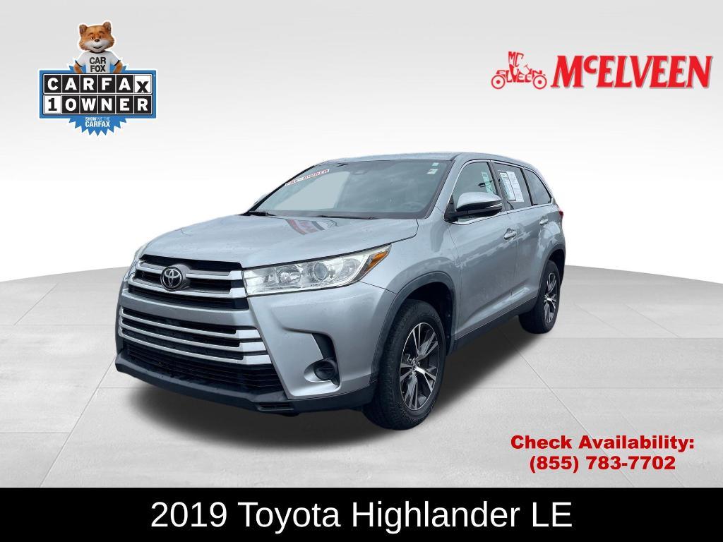 used 2019 Toyota Highlander car, priced at $19,790