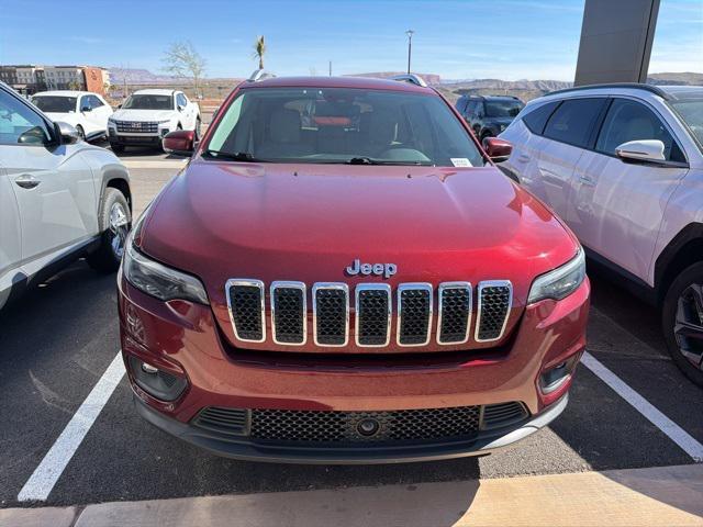 used 2021 Jeep Cherokee car, priced at $21,975