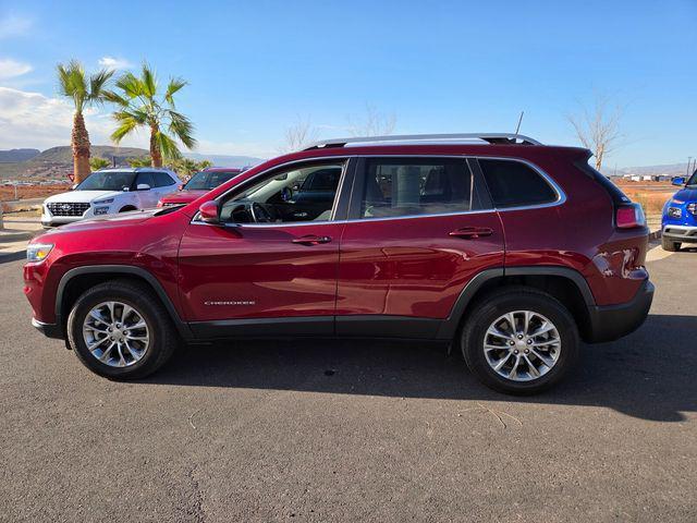 used 2021 Jeep Cherokee car, priced at $21,975