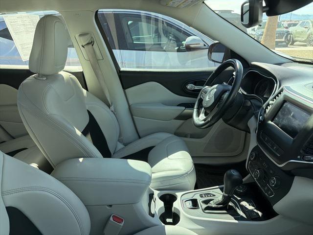 used 2021 Jeep Cherokee car, priced at $21,975