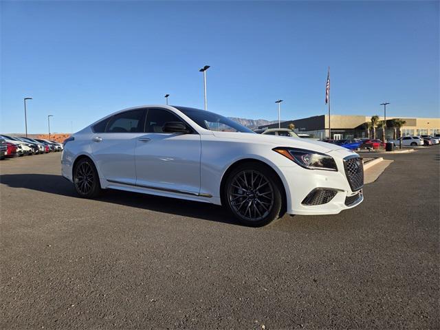 used 2018 Genesis G80 car, priced at $23,467