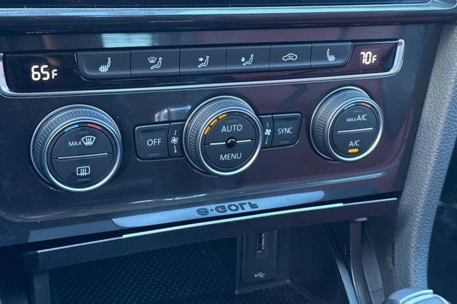 used 2019 Volkswagen e-Golf car, priced at $14,999