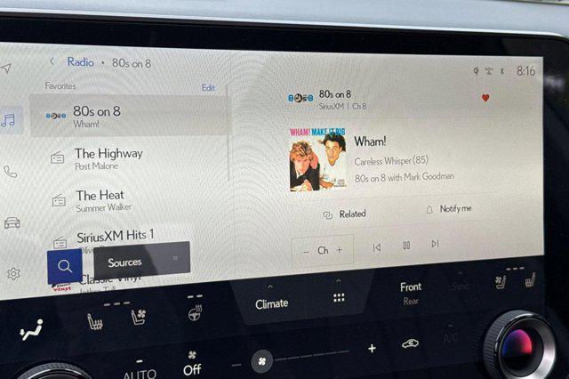 new 2026 Lexus RX 500h car, priced at $75,629