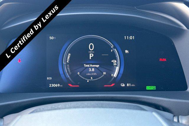 used 2023 Lexus RZ 450e car, priced at $29,596