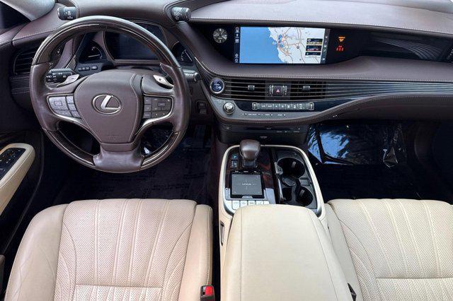 used 2018 Lexus LS 500h car, priced at $45,597