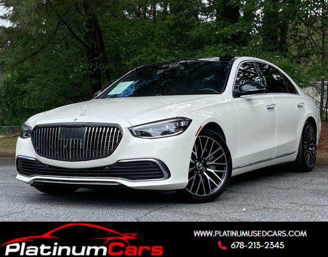 used 2022 Mercedes-Benz S-Class car, priced at $64,995