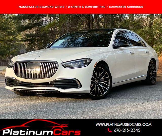 used 2022 Mercedes-Benz S-Class car, priced at $64,995