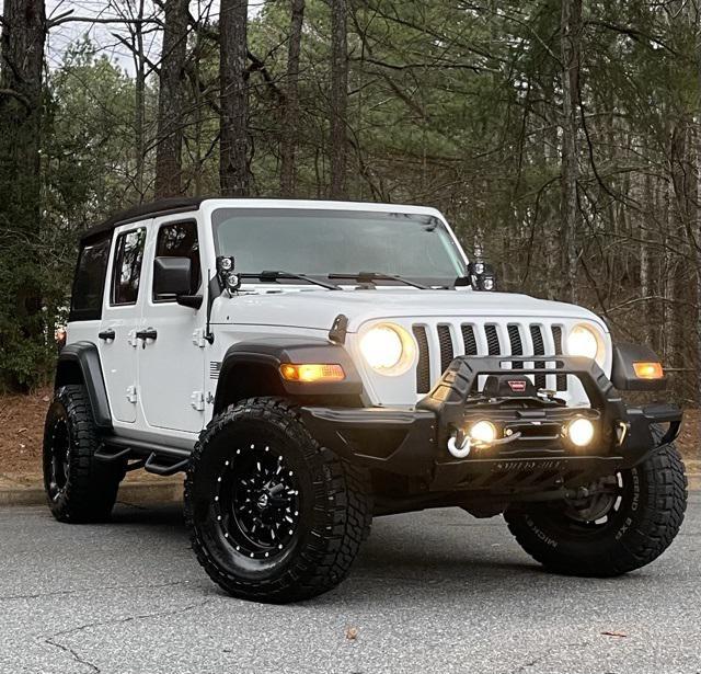 used 2019 Jeep Wrangler Unlimited car, priced at $18,995