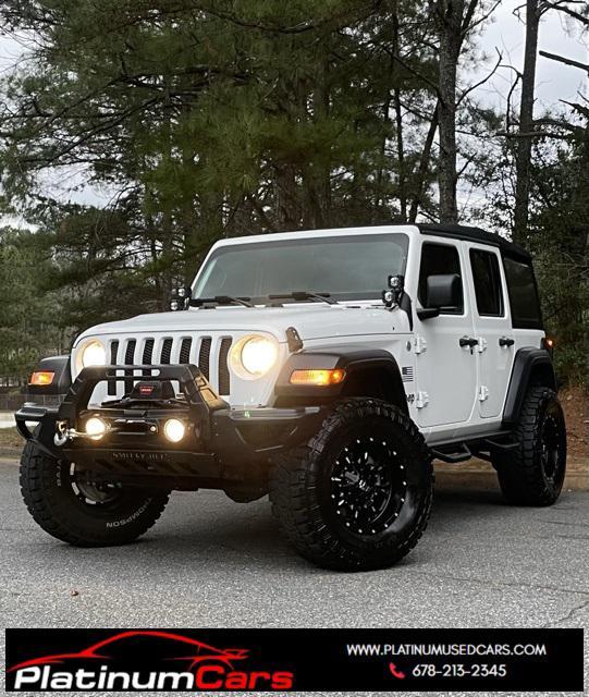 used 2019 Jeep Wrangler Unlimited car, priced at $18,995