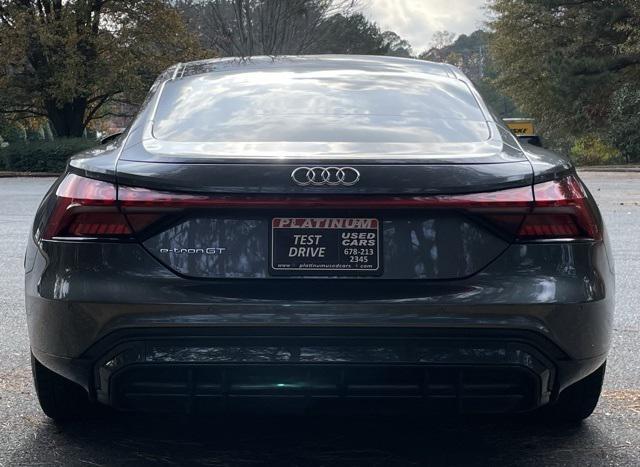 used 2022 Audi e-tron GT car, priced at $35,495