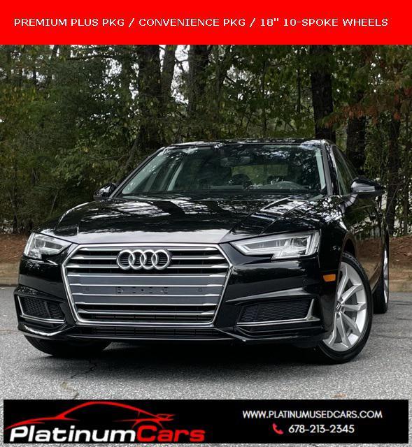 used 2019 Audi A4 car, priced at $21,795