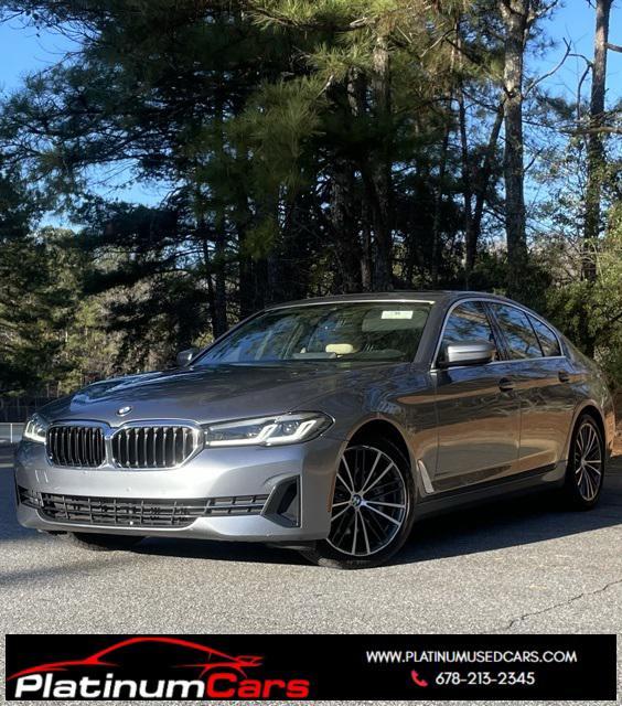 used 2021 BMW 530 car, priced at $25,795
