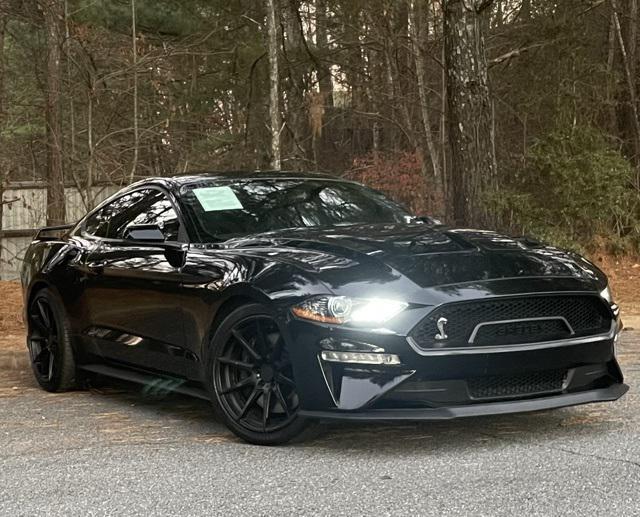 used 2022 Ford Mustang car, priced at $34,995