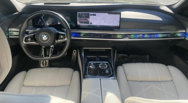 used 2023 BMW 740 car, priced at $58,399
