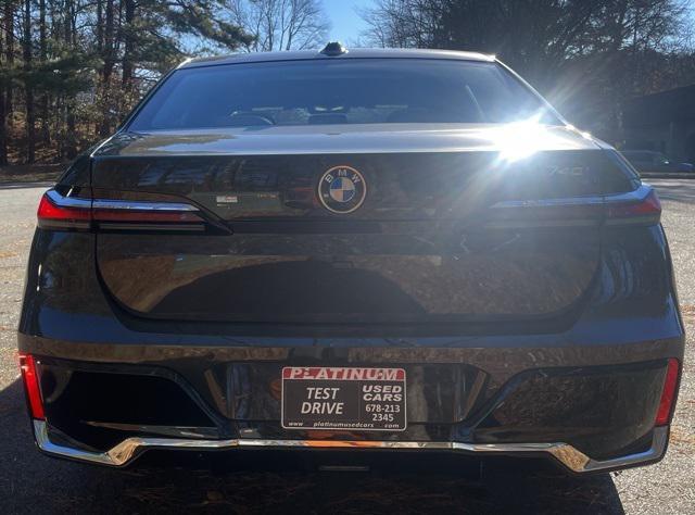 used 2023 BMW 740 car, priced at $58,399
