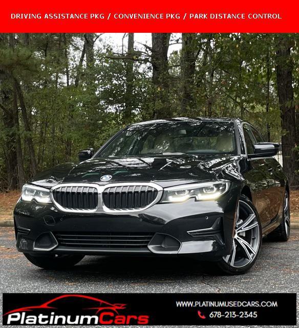 used 2021 BMW 330 car, priced at $23,495