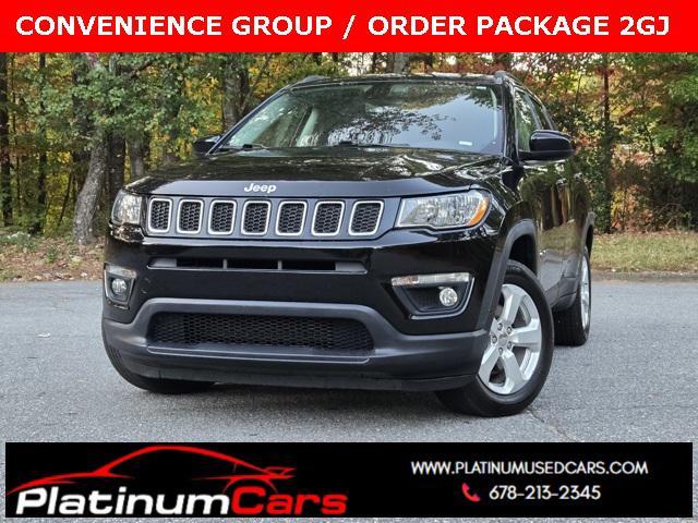 used 2021 Jeep Compass car, priced at $14,995