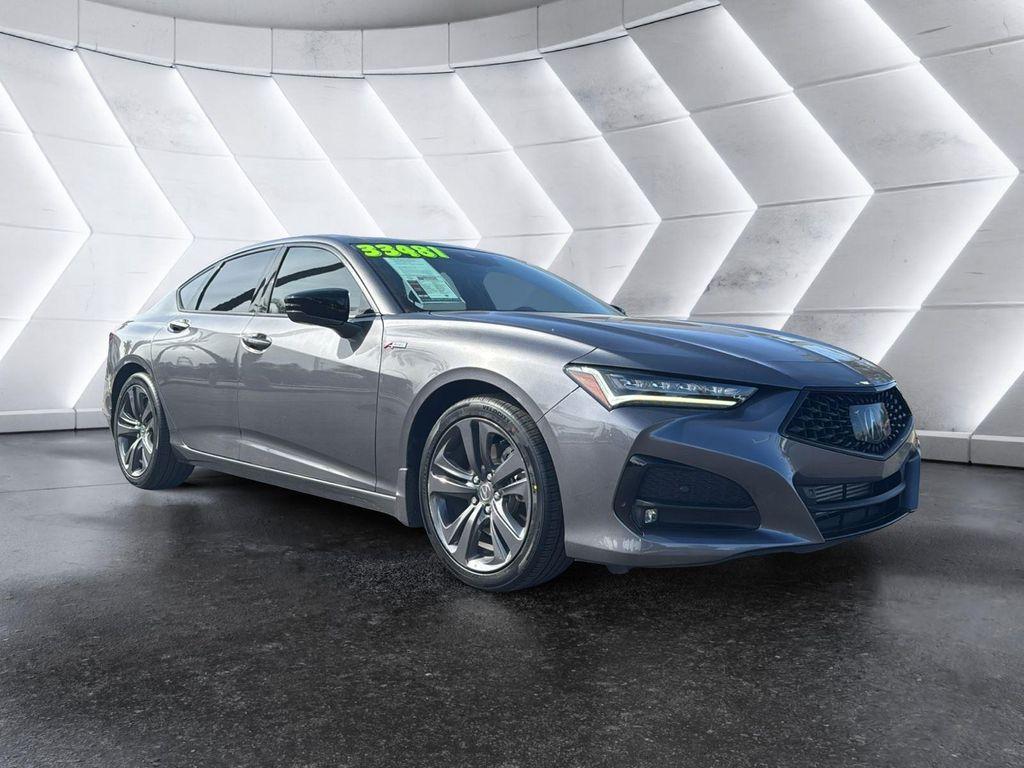 used 2022 Acura TLX car, priced at $31,999