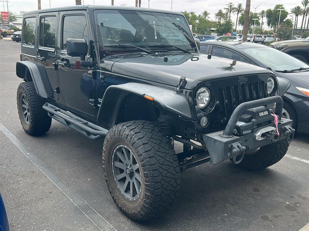 used 2015 Jeep Wrangler Unlimited car, priced at $21,981