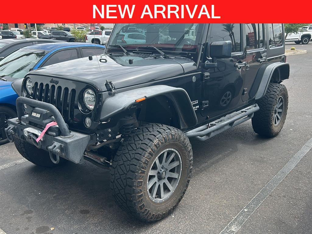 used 2015 Jeep Wrangler Unlimited car, priced at $21,981