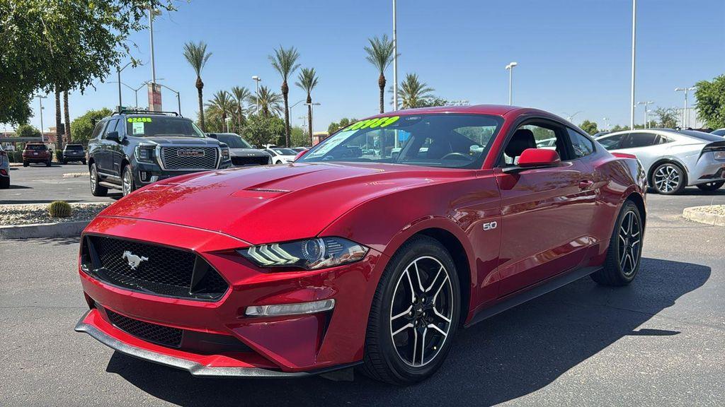 used 2022 Ford Mustang car, priced at $39,881
