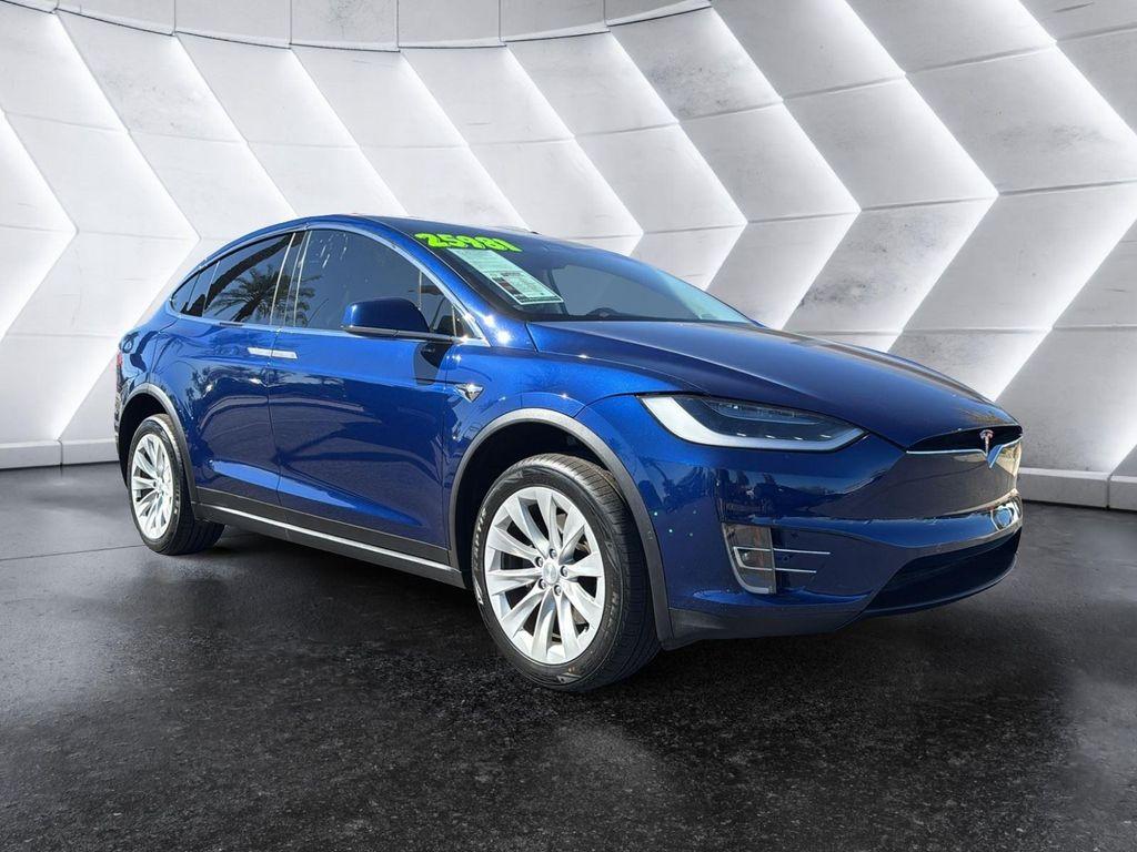 used 2018 Tesla Model X car, priced at $24,988