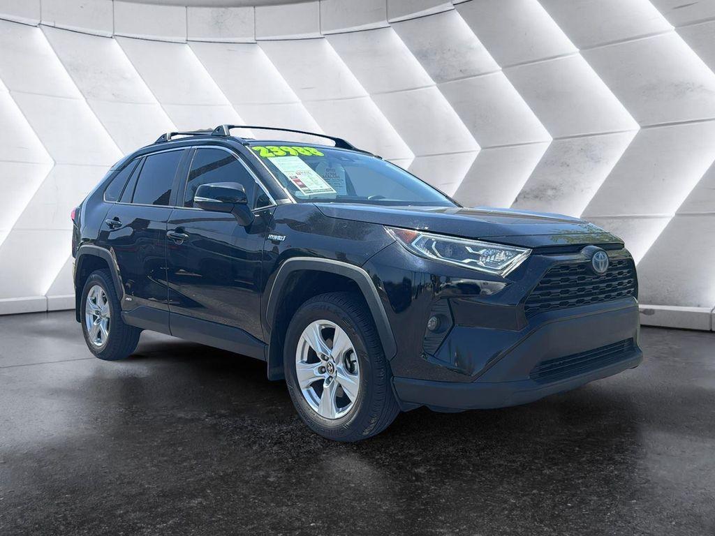 used 2021 Toyota RAV4 Hybrid car, priced at $24,881